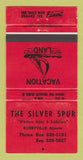 Matchbook Cover - Silver Spur Western Clothes Bonnyville AB 30 Strike