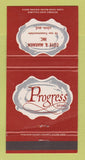 Matchbook Cover - Progress Men's Clothes Levis QC Cote Marmen WEAR 30 Strike