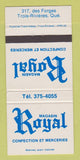 Matchbook Cover - Magasin Royal Trois Rivieres QC 30 Strike
