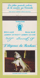 Matchbook Cover - La Jeunesse Lana Bridal St Hubert QC WEAR 30 Strike