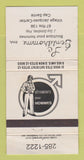 Matchbook Cover - Le Gentilhomme Clothes Village Jacques Cartier QC 30 Strike