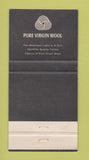 Matchbook Cover - Progress Men's Clothes Notre Dame Du Lac QC 30 Strike