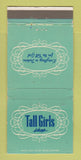 Matchbook Cover - Tall Girls Clothes Stores CHAIN WEAR 30 Strike