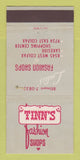 Matchbook Cover - Tinn's Women's Clothes Denver Colorado Colfax 30 Strike