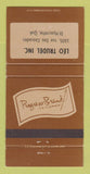 Matchbook Cover - Progress Men's Clothes Leo Trudel St Hyacinthe QC 30 Strike