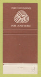 Matchbook Cover - Progress Men's Clothes Leo Trudel St Hyacinthe QC 30 Strike