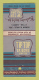 Matchbook Cover - Tip Top Tailors Clothes Dixon Ill Hythe AB 21 Strike Feature