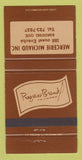 Matchbook Cover - Progress Men's Clothes Michaud Rimouski QC 30 Strike