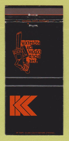Matchbook Cover - Kohler Water Fixtures? girlie 30 Strike