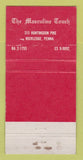 Matchbook Cover - Masculine Touch Men's Clothes Donahue Rockledge PA 30 Strike