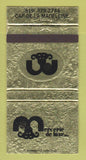 Matchbook Cover - Mercerie De Luxe Cap De La Madeleine QC 30 Strike