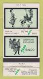 Matchbook Cover - Chez Realdo Clothes Men's Quebec QC WEAR 30 Strike