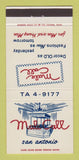 Matchbook Cover - Male Call Men's Clothes San Antonio TX 30 Strike