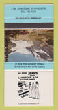 Matchbook Cover - Carrefour 8 24 Jeans St Hyacinthe QC  30 Strike