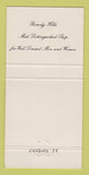 Matchbook Cover - Giorgio Clothes Beverly Hills CA 30 Strike