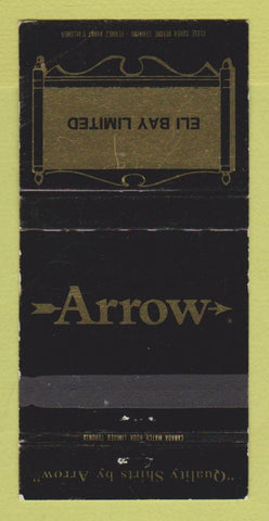 Matchbook Cover - Arrow Men's Clothes Eli Bay Limited WEAR 30 Strike