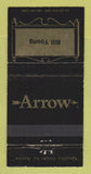 Matchbook Cover - Arrow Men's Clothes Bill Young WEAR 30 Strike
