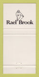 Matchbook Cover - Fashion Syndicate Clothes UK England Rael Brook 30 Strike