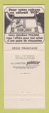 Matchbook Cover - Mode Phildar Socks clothes France
