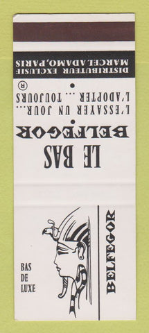 Matchbook Cover - Le Bas Belfegor Clothes Paris France SAMPLE