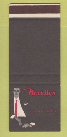 Matchbook Cover - Noveltex Men's Clothes France SAMPLE