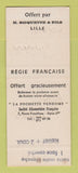 Matchbook Cover - Rokwell Clothes Eden Rok Lille France SAMPLE