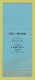 Matchbook Cover - Martine Couture Clothes Toulon France SAMPLE WEAR