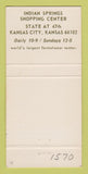 Matchbook Cover - Gingiss Formal Clothes Kansas City KS 30 Strike