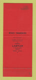 Matchbook Cover - Guy Dalban Men's Clothes Paris France SAMPLE