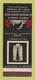 Matchbook Cover - Ludo Men's Clothes Paris France SAMPLE WEAR