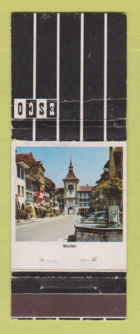 Matchbook Cover - Esco Murten Clothes Switzerland WEAR