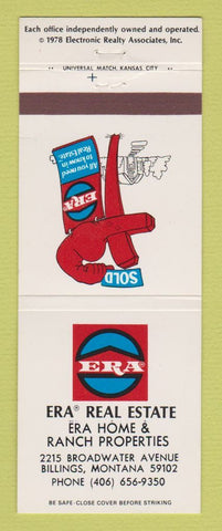 Matchbook Cover - ERA Real Estate Billings MT