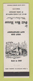 Matchbook Cover - Salt Box House St Johns MI