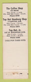 Matchbook Cover - Early Pryor's Hamburger Shops Battle Creek MI