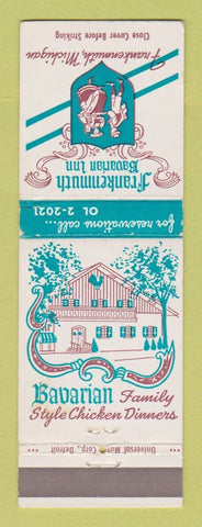 Matchbook Cover - Frankenmuth Bavarian Inn MI