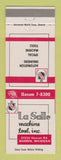 Matchbook Cover - LaSalle Machine Tool Warren MI