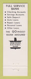 Matchbook Cover - Iron River National Bank Iron River MI