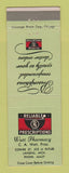 Matchbook Cover - Watt Pharmacy Drug Lansing MI