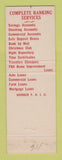 Matchbook Cover - Midland National Bank Midland MI
