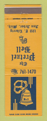 Matchbook Cover - The Pretzel Bell Ann Arbor MI