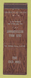 Matchbook Cover - The Old Mill Ardsley NY restaurant