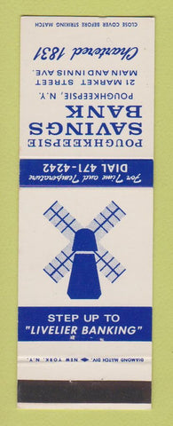 Matchbook Cover - Poughkeepsie Savings Bank NY