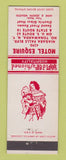 Matchbook Cover - Motel Esquire North Tonawanda NY