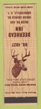 Matchbook Cover - Deerhead Inn Gardenville NY