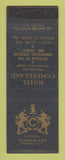 Matchbook Cover - Hotel Cumberland Plattsburg NY WEAR