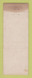 Matchbook Cover - Hotel Cumberland Plattsburg NY WEAR