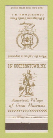 Matchbook Cover - The Otesaga Resort Cooperstown NY