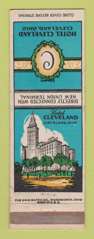 Matchbook Cover - Hotel Cleveland OH