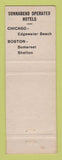 Matchbook Cover - Hotel Cleveland OH