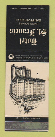 Matchbook Cover - Hotel St Francis San Francisco CA WEAR